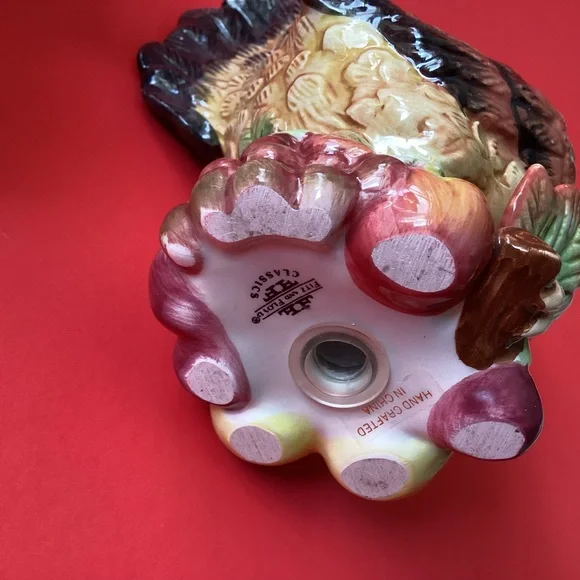 Colorful Fitz & Floyd Rooster Hen salt & Pepper Set - Picture 8 of 9